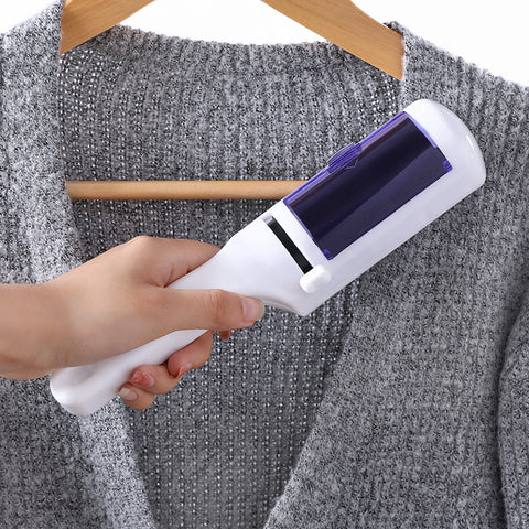 No-consumables clothing dust removal brush 