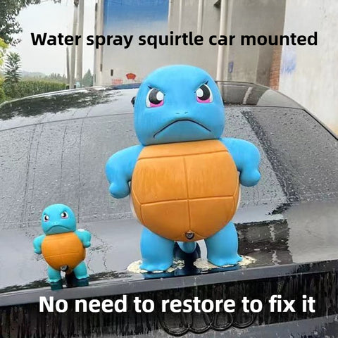 Squirtle that can spray water, Pokémon with water on the outer pendant, large arrogant Squirtle elf