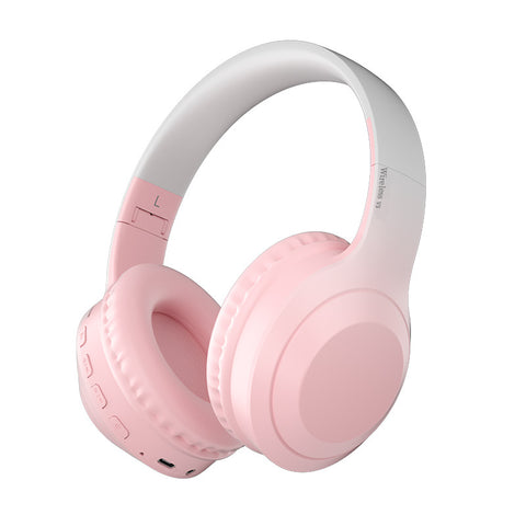 Casque Bluetooth de couleur dégradé V5