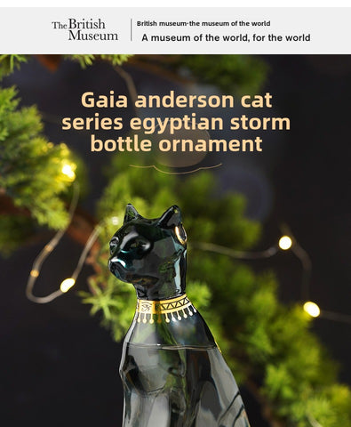 British Museum Anderson cat merchandise weather bottle storm bottle ornament housewarming birthday gift boys