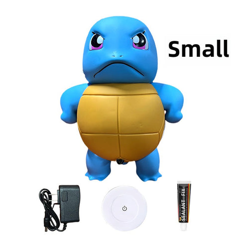 Squirtle that can spray water, Pokémon with water on the outer pendant, large arrogant Squirtle elf
